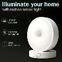 Rechargeable LED Motion Sensor Light – Easy Stick-On, Energy Saving